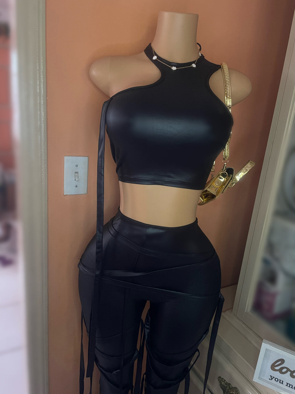 Tie Me Up Pants Set