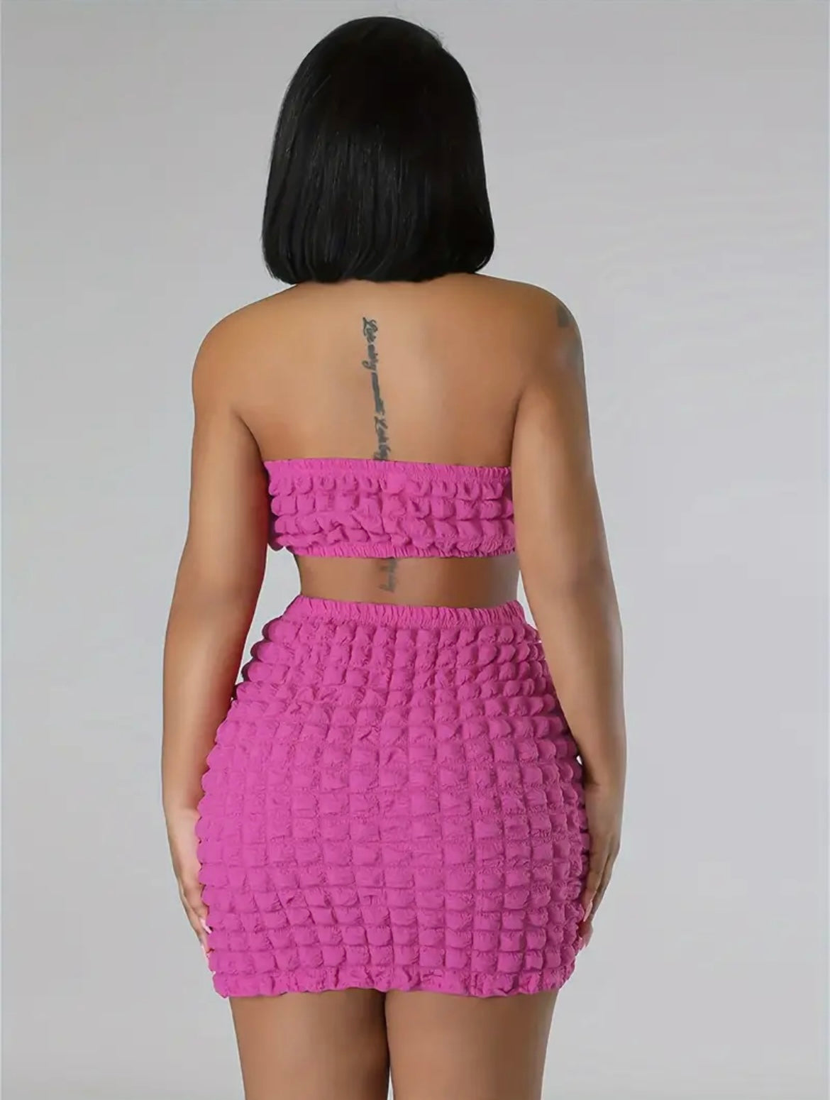 Pretty In Pink Skirt Set