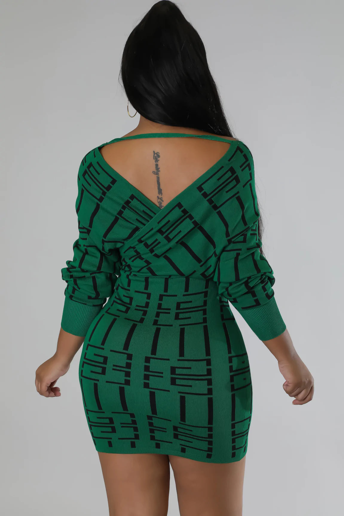 Exclusive Babe Off The Shoulder Dress